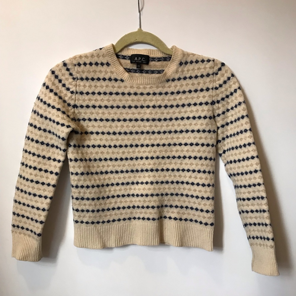 A.P.C. 100% Wool Sweater